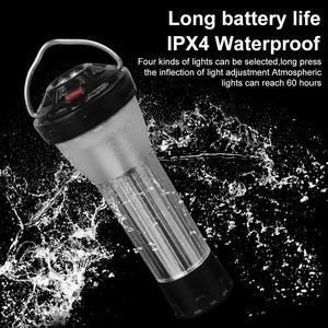 Camping Light Lantern Portable <b>Flashlight</b> USB Rechargeable Stepless Dimming Waterproof For Hiking - Product Image 2