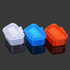 Boîte à vers rouges colorée, accessoires de pêche, matériau Abs, conteneur de rangement pour outils de pêche avec couvercle - Product Image 4