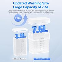 Mesin Pembersih dan Pengeras Resin 7.5L untuk Model Cetak 3D LCD/SLA/DLP