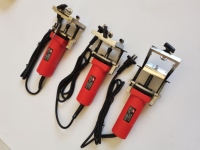 Fraiseuse électrique manuelle Portable pour fente à eau, Machine de fabrication de vitres, 0,45, 90 degrés