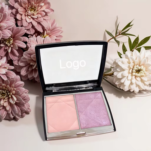 Proveedor Mayorista de Maquillaje - Paleta de Contorno de Doble Color con Rubor de Alto Brillo 8g, Iluminador Mate y Polvo Brillante - Product Image 2