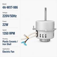 Moteur AC Yimingde 220V 22W 1350RPM 80mm à montage sur pied, faible bruit, pour ventilateur de table domestique, ventilation, OEM, usine personnalisée