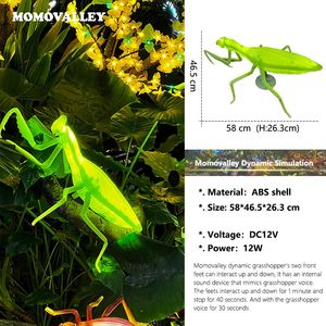 Luce LED <span class=keywords><strong>da</strong></span> Giardino Gialla Luminosa Momovalley 33CM, Grado <span class=keywords><strong>di</strong></span> Protezione IP65, Angolo <span class=keywords><strong>di</strong></span> Illuminazione 360°, per Decorazioni Festive <span class=keywords><strong>di</strong></span> Halloween, DC 12V - Product Image 5