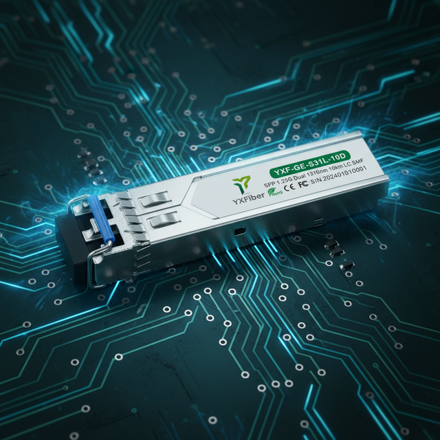 SFP Module GLC-LH-SMD / GLC-LH-SM SFP 1.25G 1310nm 10km SFP LX Dual Fiber SFP Fiber Optical Transceiver Module