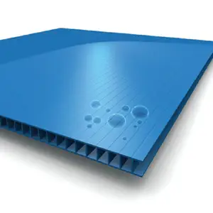 8x4 Coroplast 波纹塑料，PP 空心板材，波纹塑料板