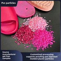 Composé de particules de PVC vierge de haute qualité, écologique, matière première plastique haute élasticité, masterbatch plastique haute brillance pour moulage Yijia
