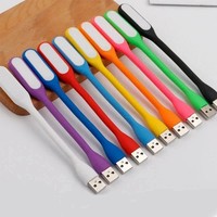 Lampe de lecture LED USB mini portable flexible multicolore avec protection oculaire et logo personnalisé