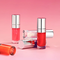 Petit MOQ, en stock, vente en gros de cosmétiques et maquillage végétalien, fournisseur de gloss à lèvres sous marque privée, gloss nude brillant, nouveau tube, huile à lèvres brillante