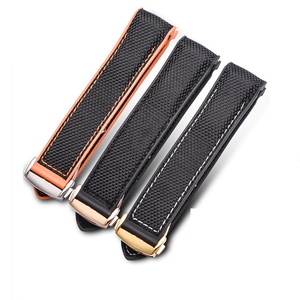 <span class=keywords><strong>OMEG</strong></span> a Sea-master Planet Ocean Strap 8800 9900 Bracelet de montre en caoutchouc orange <span class=keywords><strong>OMEG</strong></span>-A bracelets de montre en nylon 20mm 22mm - Product Image 2