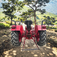 Tracteur à roues motrices de 50 CV pour toutes les exploitations agricoles, jaune, personnalisé