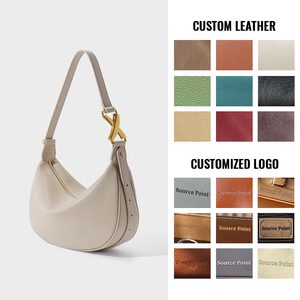 <span class=keywords><strong>Sac</strong></span> en cuir de luxe pour femmes d'entreprise sacs sous les bras en cuir véritable sangle réglable sacs à main <span class=keywords><strong>Moom</strong></span> - Product Image 5