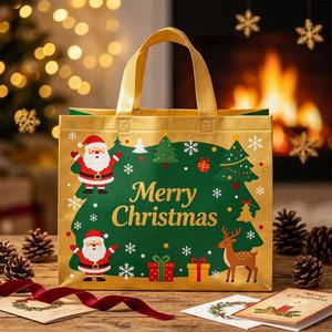 Wholesale Biodegradable Durable Non-woven Fabric Supermarket Packaging <b>Bags</b> with Silk Screen Printing Custom Colors Logo Gifts - Product Image 1