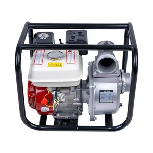 Bomba de Agua Manual de Alta Presión a Gasolina con Alarma de Presión de Aceite y Alto Caudal para Riego Agrícola, Salidas de 2, 3 y 4 Pulgadas - Product Image 1