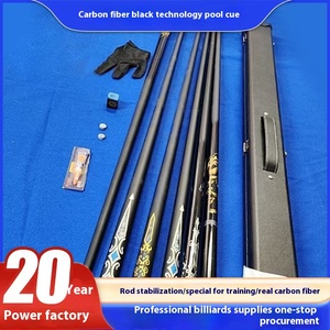 Bộ gậy bi-a bằng sợi carbon tùy chỉnh nhà máy, bộ bàn bi-a, bộ gậy bi-a - Product Image 2