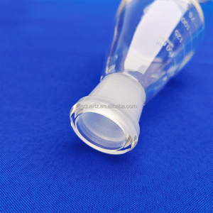 Fabricación de GLS, cristalería de laboratorio, matraz Erlenmeyer, matraz cónico de vidrio de borosilicato con tapón - Product Image 2