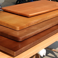 Planche de bois massif en frêne nord-américain, design bois brut, grande table de lecture, comptoir de bar domestique, porte en bois de frêne blanc