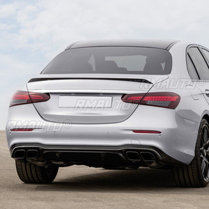 ชุดแต่งรอบคันสำหรับ Mercedes Benz E-Class W213 E260 E63S AMG ปี 2021+ ประกอบด้วยกันชนหน้า สปลิตเตอร์ข้าง ท่อไอเสีย ปลายท่อไอเสีย อุปกรณ์ตกแต่งรถยนต์ - Product Image 5