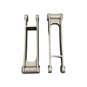 Pièces de rechange forgées OEM pour bras de liaison de godet d'excavatrice, forgées à chaud par matrique fermée, anti-déformation - Product Image 1