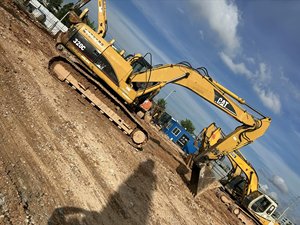 Excavadora de cadenas 320BL usada en excelente estado, excavadora Cat 320C en venta, CAT 320C 320cl usada para construcción, movimiento de tierras, hidráulica - Product Image 6