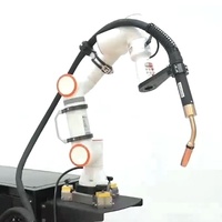 Robot de soudage industriel à 6 axes, manipulateur de soudage automatique pour la ligne de production de transformation des métaux