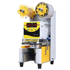 High Quality Sealing Machine Milk Tea Coffee Cup Automatic Sealing Machine Manual Sealing Machine for Plastic Packaging Sealer