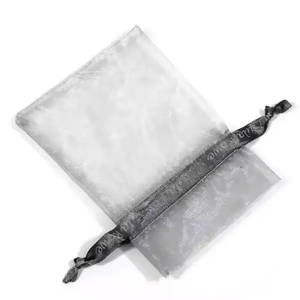 Imprimé personnalisé argent 3x4 <span class=keywords><strong>lavande</strong></span> pure Organza enveloppe cadeau Rose sacs à provisions mariage cordon bijoux mini <span class=keywords><strong>sac</strong></span> - Product Image 4