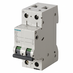 เบรกเกอร์ชนิด B สำหรับ5SL62406RC Siemens 40A 2P 2mW 7.5kA MCB 240/415 V 50-60Hz - Product Image 1