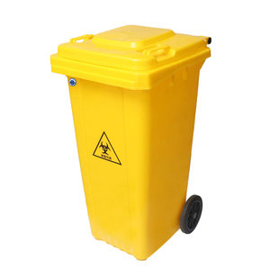 Plastic Dustbin Type 120L Custom For Medical Size Of Dustbin