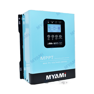 MYAMI Contrôleur de charge solaire RS485 MPPT 30A 60A 120A 12V 24V 36V 48V 96V Régulateur automatique de panneau solaire avec écran LCD pour <span class=keywords><strong>camping</strong></span>-<span class=keywords><strong>car</strong></span> - Product Image 1