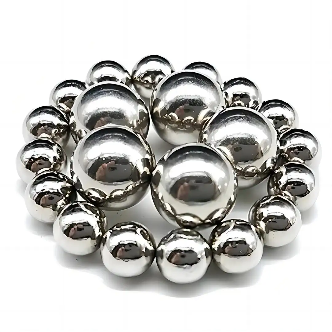 Rare Earth Magnets Neodymium Ball Ndfeb Permanent Magnetic Balls N35 Grade Gold Nickel Coated Welded Sphere Magnet Balls