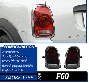 ไฟ LED ติดท้ายรถ F60ขนาดเล็กในชนบทขนาด2017-2020 6500K 100W กันชนหลังรถสุดฮ็อต - Product Image 6
