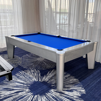 Usine Wanyaju Bois massif sur mesure 9FT 8FT 7ft Tabourets de bar d'intérieur Table à manger Table de Billard Meubles de salle de jeux de luxe