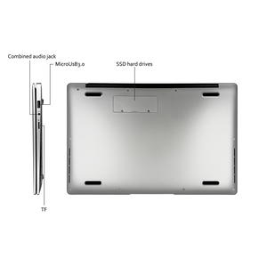 Sinh viên máy tính xách tay OEM/ODM với Intel N3350 4GB cho sử dụng cá nhân Slim máy tính xách tay máy tính - Product Image 4