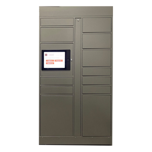 邮政快递电子商务最后一英里金属储物柜负责人自助取货电子智能包裹递送智能储物柜 - Product Image 4