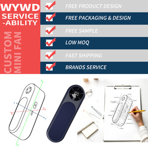 Nhà máy không khí có thể sạc lại USB Ice <span class=keywords><strong>Fan</strong></span> Tay quạt điện cầm Petit nhỏ mini cầm tay di động thông gió di động - Product Image 6