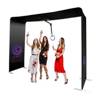 Accessoires de cabine photo 360 degrés pour la fête de mariage Sky Top Spinner Photo Booth 360 Adroid