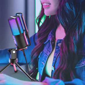 ไมโครโฟน <span class=keywords><strong>FIFINE</strong></span> K669 PRO สำหรับสตูดิโอระดับมืออาชีพ ไมโครโฟนคอนเดนเซอร์แบบ USB สำหรับบันทึกเสียง ไมโครโฟนเกมมิ่ง RGB ไมโครโฟนสำหรับยูทูป - Product Image 5