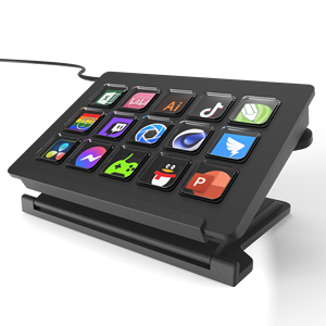 LCD Keys Gaming <b>Keyboard</b> Macropad Controller Deck for Starfield Stream Deck - Product Image 4