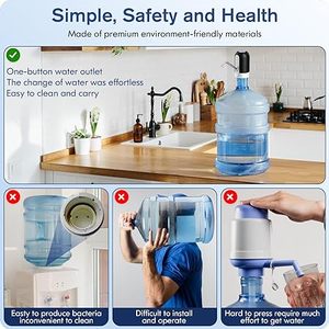 Automatique Mini Manuel 5 Dallon Portable <span class=keywords><strong>Pompe</strong></span> En Bouteille Électrique Distributeur D'<span class=keywords><strong>eau</strong></span> Convient Pour <span class=keywords><strong>Camping</strong></span> Distributeur D'<span class=keywords><strong>eau</strong></span> De Agua - Product Image 3