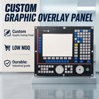Anti-interference Locomotive Membrane Control Panel High Temperature Resistant PET Keypad Waterproof Durable Eco-friendly Resin