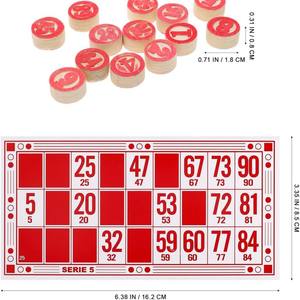 Juego de Mesa de Bingo Matemático al por Mayor, Juguete de Mesa para Entrenamiento Cognitivo para Niños y Adultos Mayores - Product Image 3