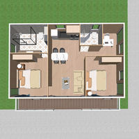 Maison préfabriquée mobile pliable de 20 pieds et 40 pieds, cabine de conteneur miniature, maison modulaire préfabriquée, panneau solaire, maison de conteneur