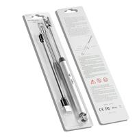 Allumeur Électrique Rechargeable USB Coupe-Vent Populaire pour Camping, Cuisine, Gaz Naturel, Encens, Bougies - Allumage à l'Arc par Impulsion