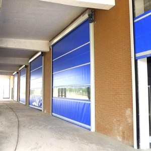 Französische Fabrik verwenden Radar offen schnell Roll-Up-PVC-Hochgeschwindigkeitstür - Product Image 5