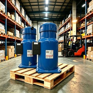 คอมเพรสเซอร์แบบสโครล Danfoss รุ่น SZ185S4RC 15 แรงม้า สำหรับเปลี่ยนเครื่องปรับอากาศแบบรวมศูนย์ - Product Image 2