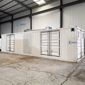 Generador Industrial de Gas Natural de Alta Eficiencia de 500kW 625kVA con CHP, Contenedor con <span class=keywords><strong>Aislamiento</strong></span> Acústico y Calefacción - Product Image 4