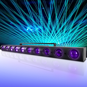 New cố định tập trung 10 mắt LED Pixel chức năng ma trận chùm di chuyển đầu thanh ánh sáng cho câu lạc bộ đêm đám cưới - Product Image 1