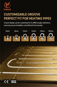 Panneau de <span class=keywords><strong>chauffage</strong></span> au sol en aluminium gaufré XPS, moderne, ignifuge, isolant thermique et durable - Product Image 2
