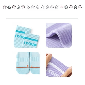 Customized Knitted Embroidered Logo <b>Socks</b> for woman Sports High Quality Cotton Personalized Ankle Crew <b>Socks</b> Wholesale - Product Image 5