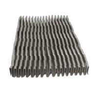 Ailerons de radiateur en aluminium personnalisés, ailettes de refroidissement à condensateur